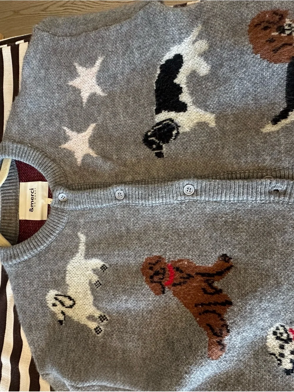 &merci gray knit